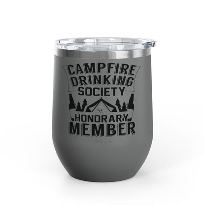 Campfire Drinking Society Honorary Member 12oz Premium Insulated Tumbler