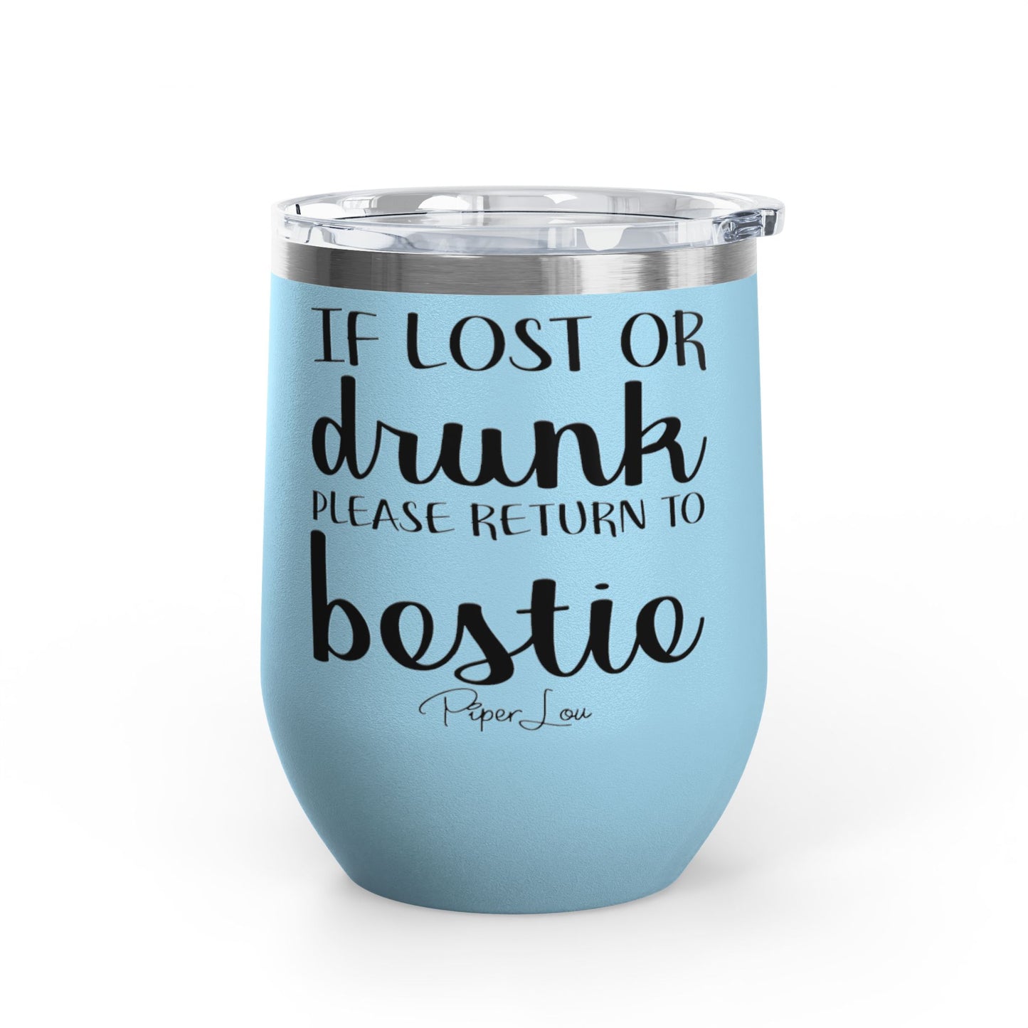 If Lost Or Drunk Return To Besite 12oz Premium Insulated Tumbler
