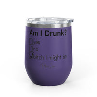 Am I Drunk Checklist 12oz Premium Insulated Tumbler