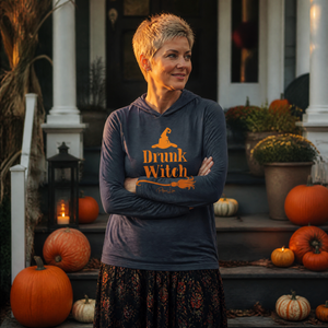Drunk Witch Hooded Long Sleeve Tee — lifestyle hero