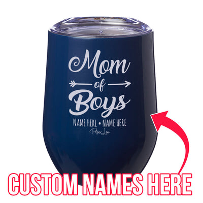 $15 Mother's Day Collection | Mom Of Boys (CUSTOM) Laser Etched Tumbler