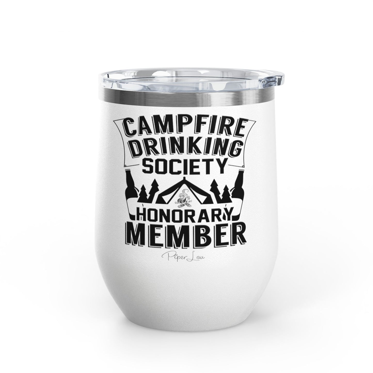 Campfire Drinking Society Honorary Member 12oz Premium Insulated Tumbler