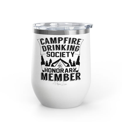 Campfire Drinking Society Honorary Member 12oz Premium Insulated Tumbler