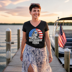 Women's Graphic V-Neck