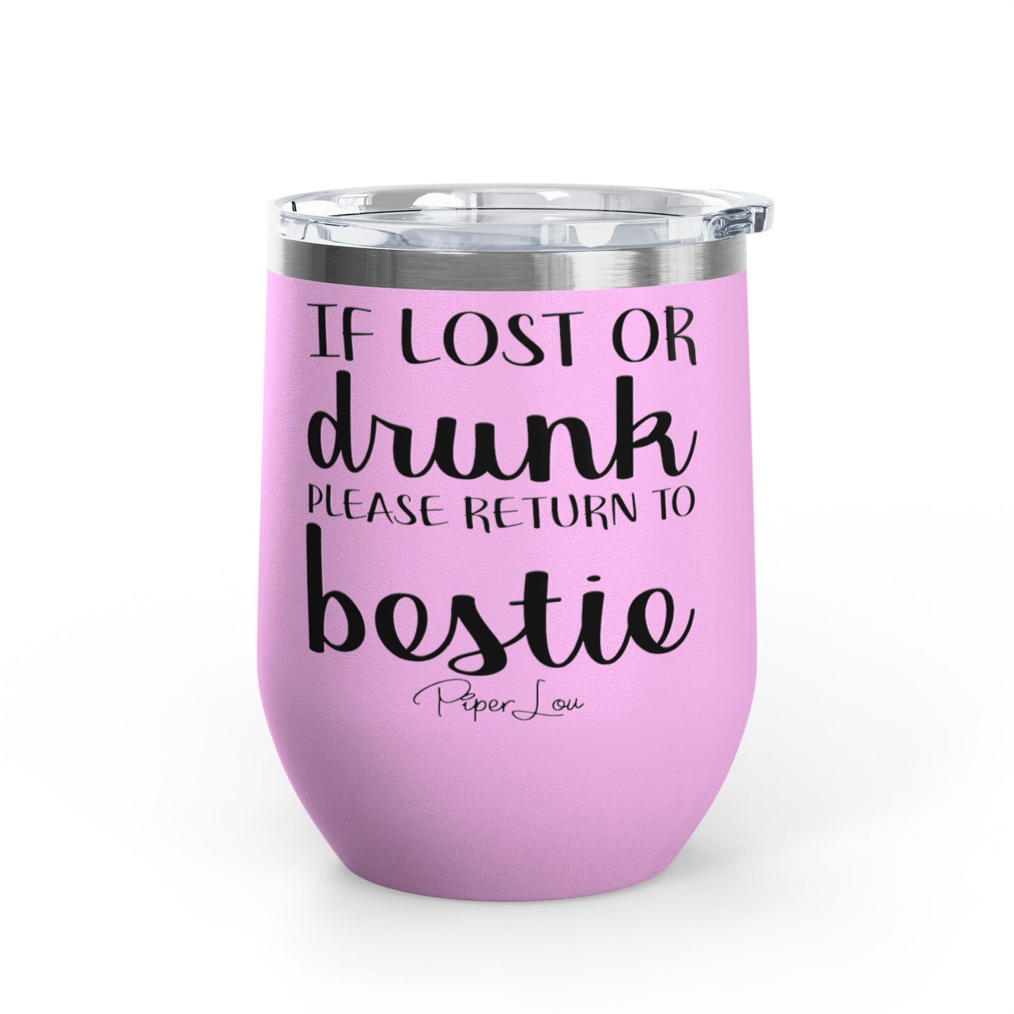 If Lost Or Drunk Return To Besite 12oz Premium Insulated Tumbler