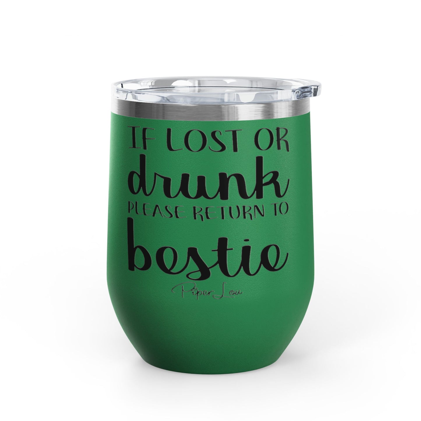 If Lost Or Drunk Return To Besite 12oz Premium Insulated Tumbler