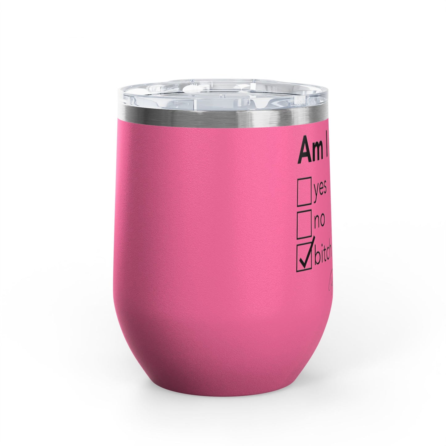 Am I Drunk Checklist 12oz Premium Insulated Tumbler