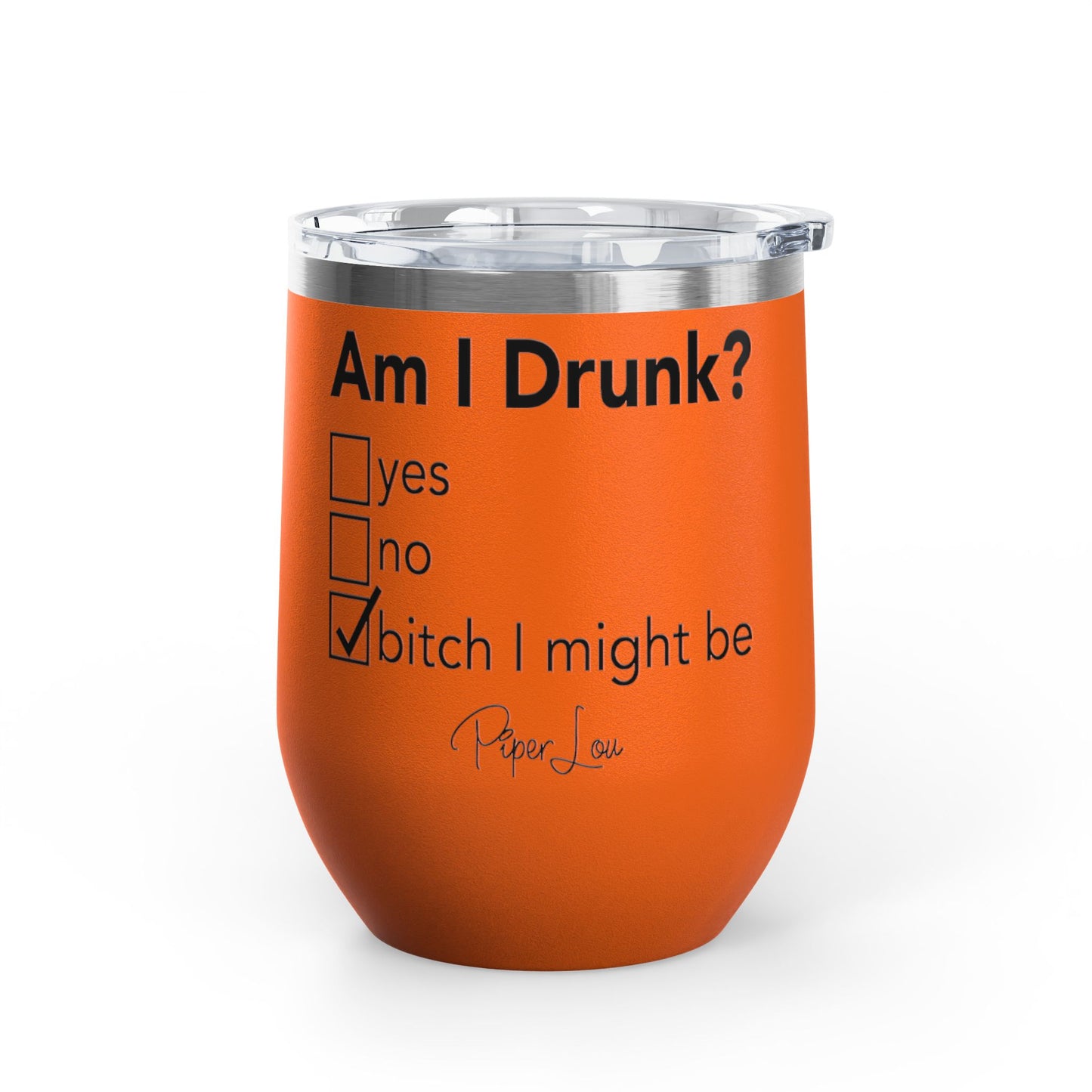 Am I Drunk Checklist 12oz Premium Insulated Tumbler