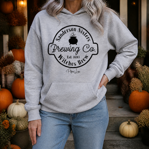 Sanderson Sisters Brewing Co Graphic Hoodie — lifestyle hero