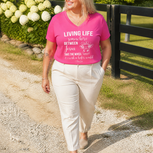 Women's Graphic V-Neck
