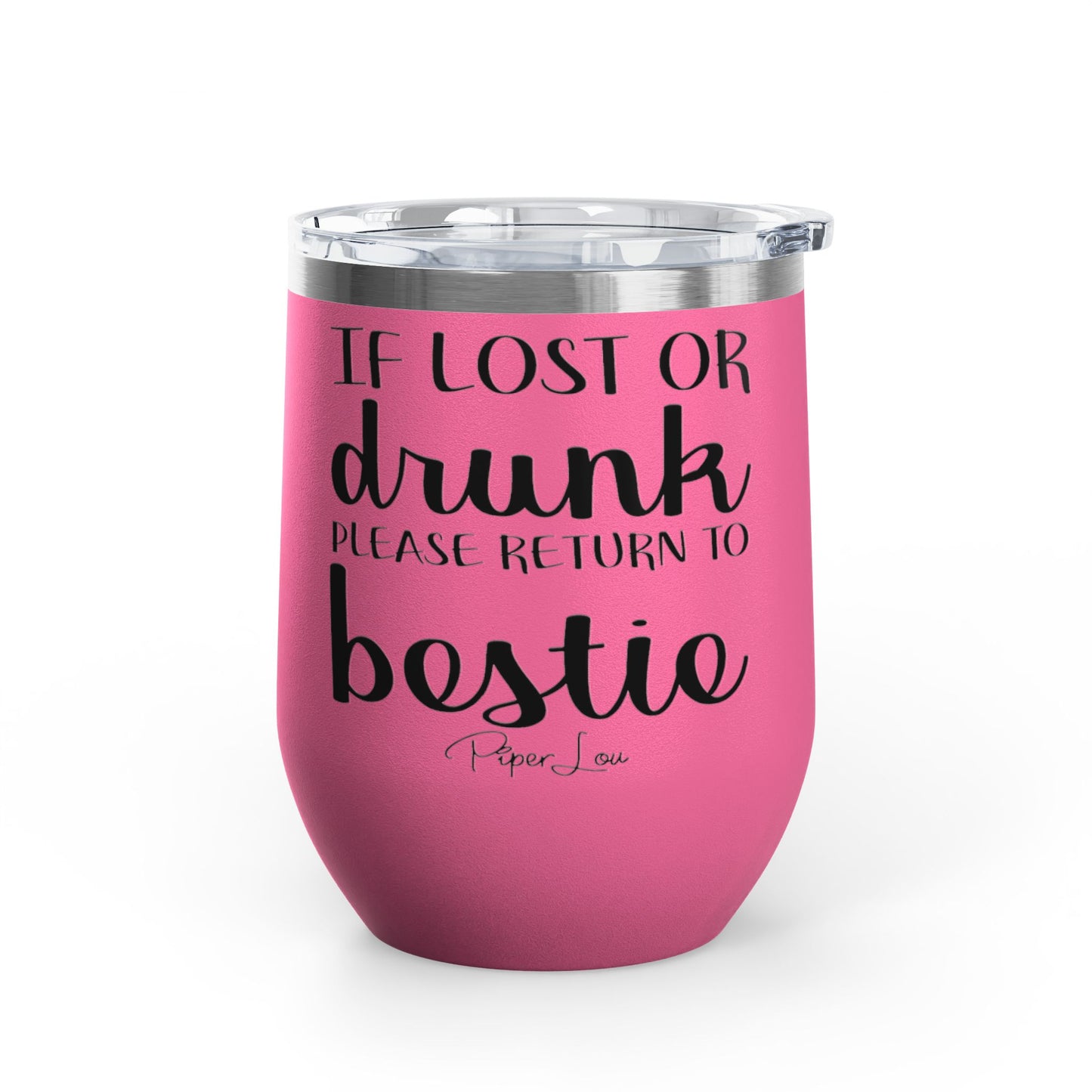 If Lost Or Drunk Return To Besite 12oz Premium Insulated Tumbler