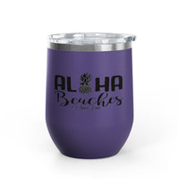 Aloha Beaches 12oz Premium Insulated Tumbler