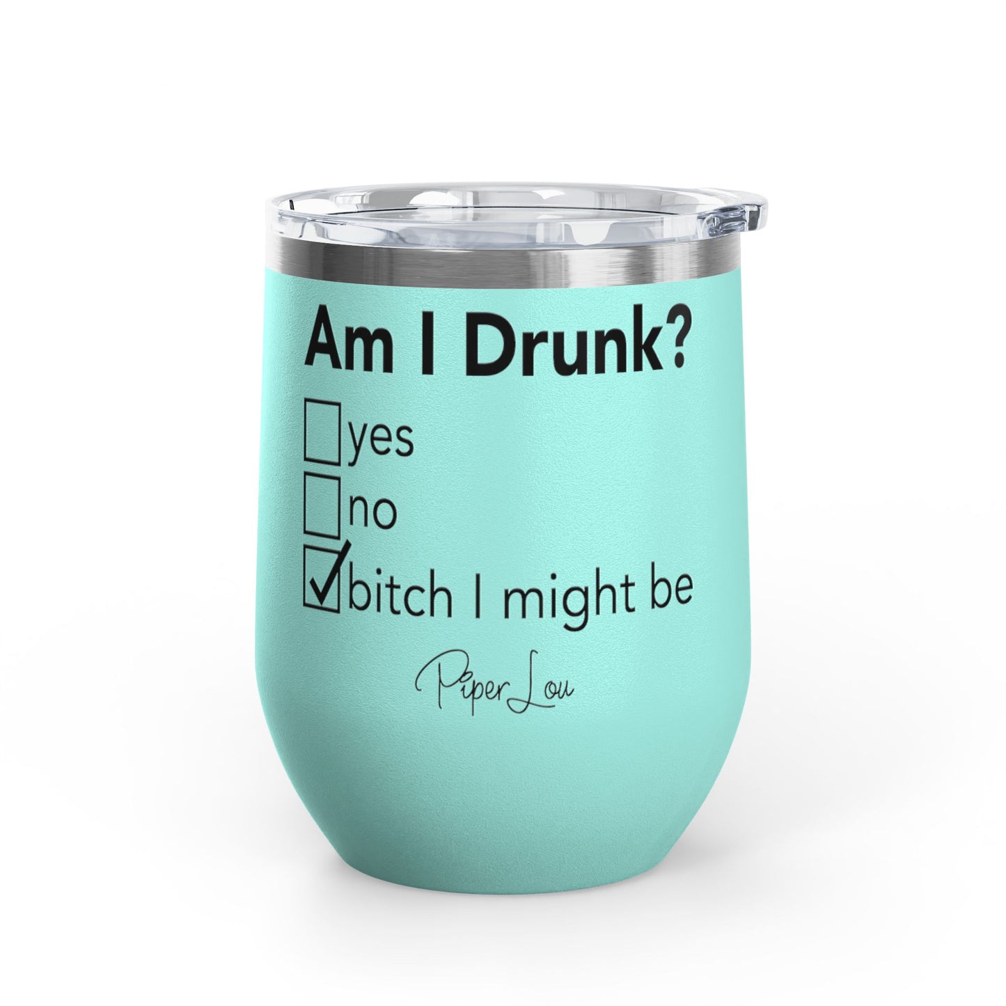Am I Drunk Checklist 12oz Premium Insulated Tumbler