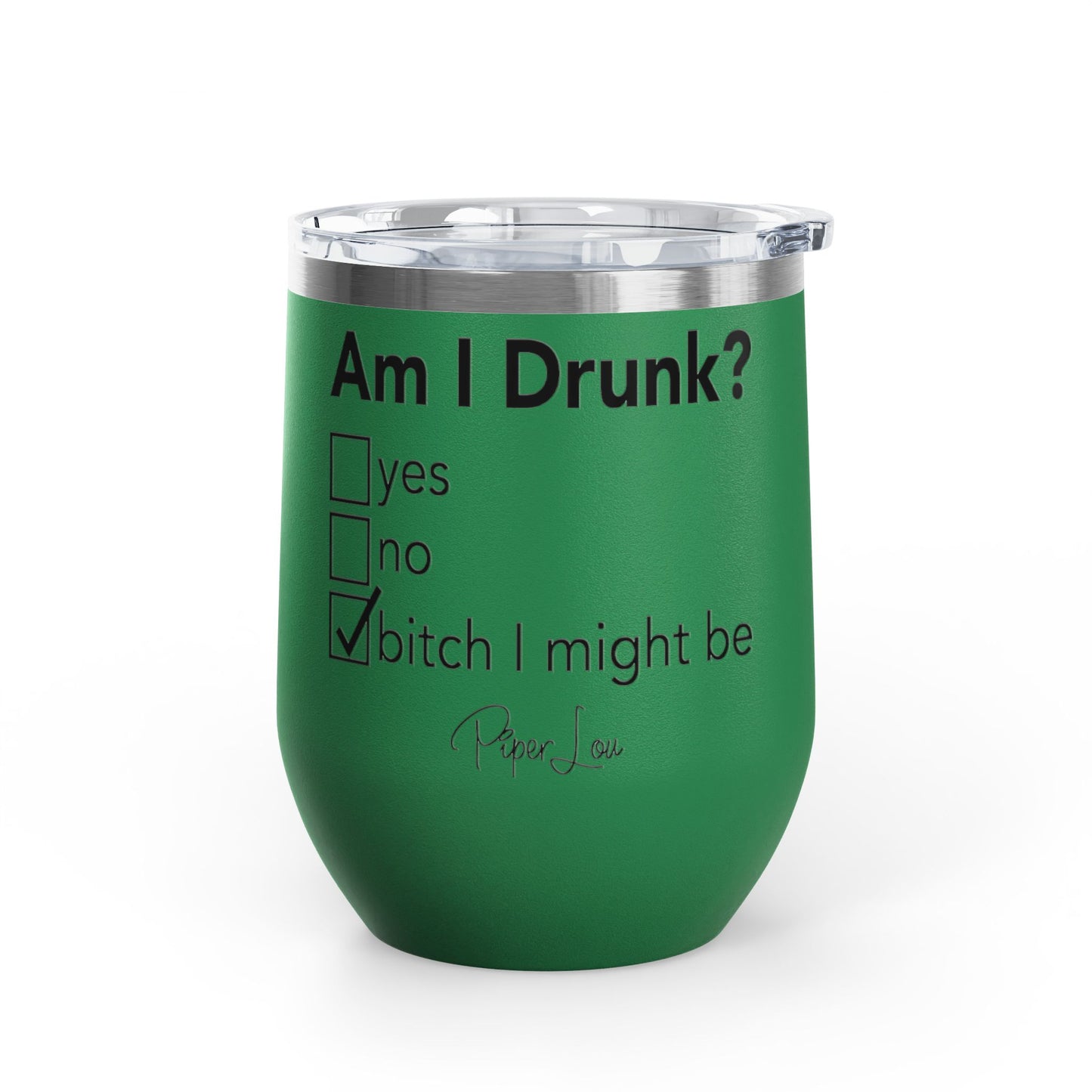 Am I Drunk Checklist 12oz Premium Insulated Tumbler