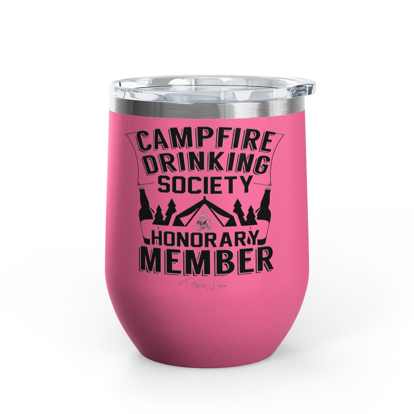 Campfire Drinking Society Honorary Member 12oz Premium Insulated Tumbler