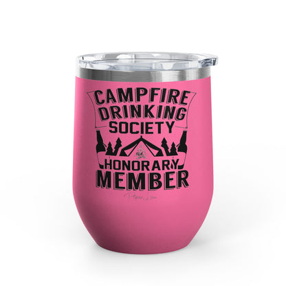 Campfire Drinking Society Honorary Member 12oz Premium Insulated Tumbler