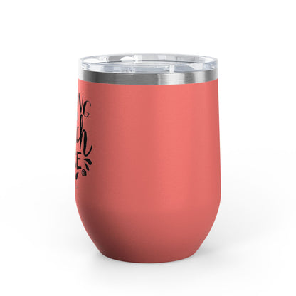 Resting Beach Face 12oz Premium Insulated Tumbler