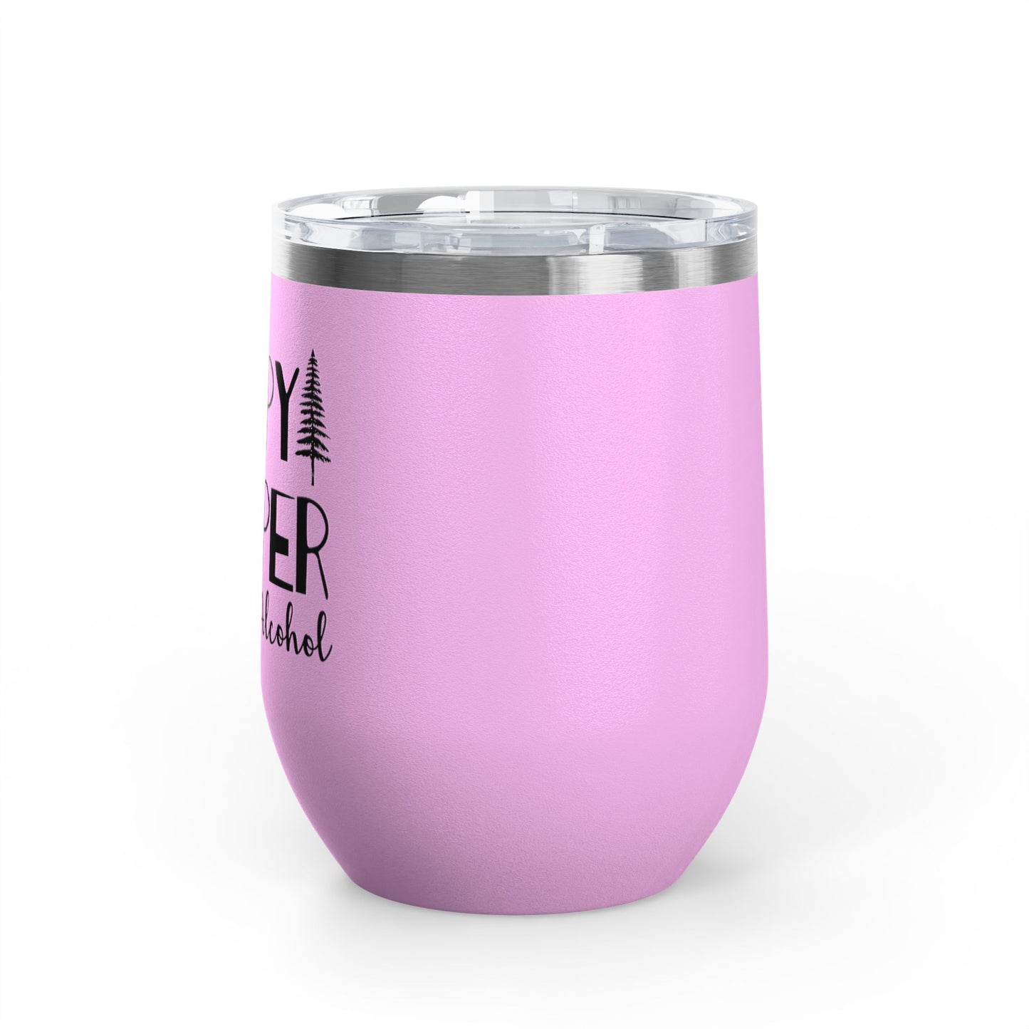 Happy Camper Fueled By Alcohol 12oz Premium Insulated Tumbler