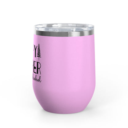 Happy Camper Fueled By Alcohol 12oz Premium Insulated Tumbler