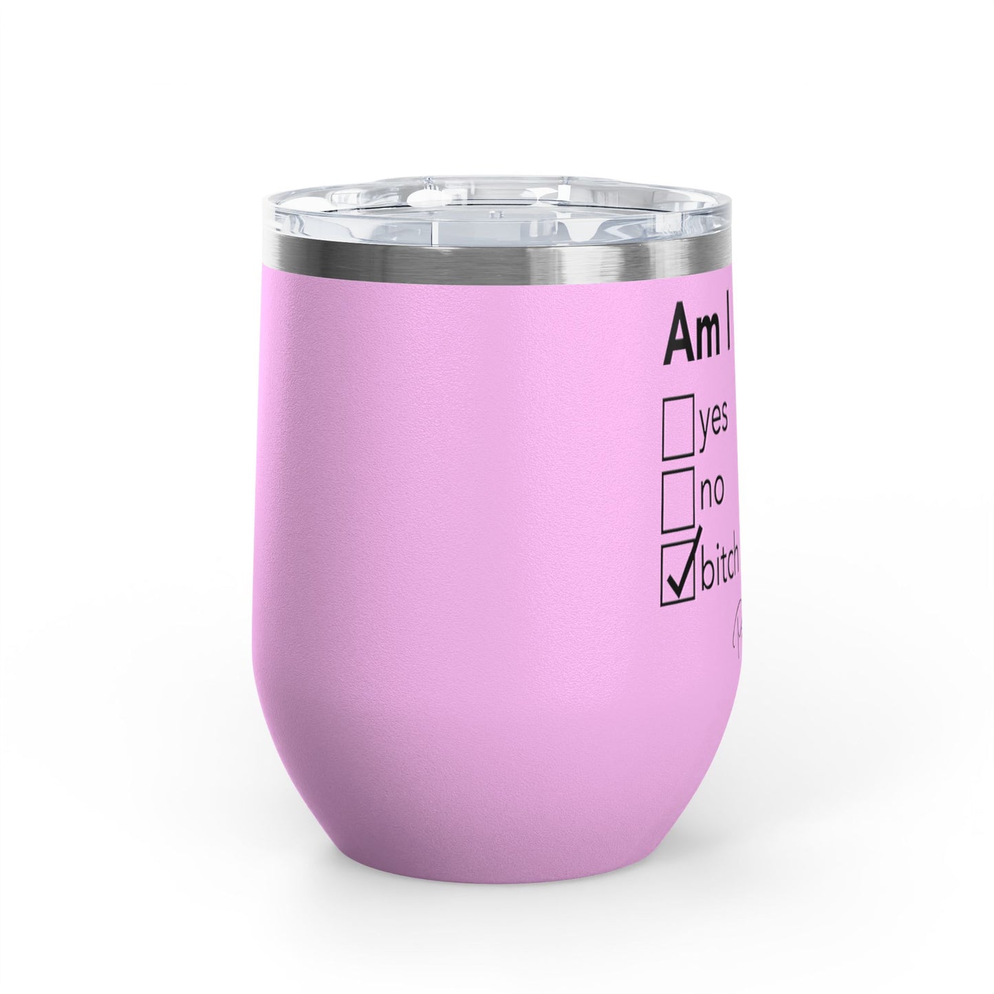 Am I Drunk Checklist 12oz Premium Insulated Tumbler