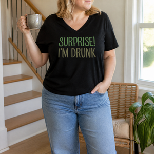 Women's Graphic V-Neck