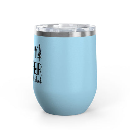 Happy Camper Fueled By Alcohol 12oz Premium Insulated Tumbler