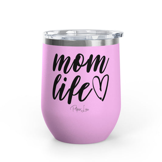 Mom Life ❤ 12oz Premium Insulated Tumbler