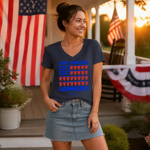 Women's Graphic V-Neck