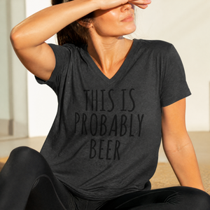 Women's Graphic V-Neck