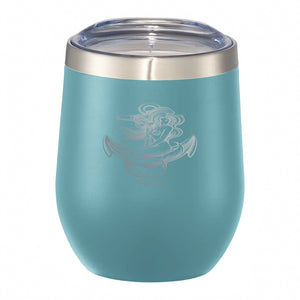 Mermaid Anchor 12oz Wine Tumbler