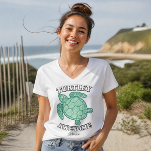 Women's Graphic V-Neck