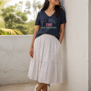 Women's Graphic V-Neck
