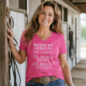 Women's Graphic V-Neck