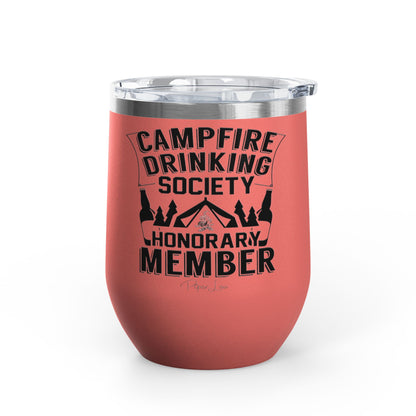 Campfire Drinking Society Honorary Member 12oz Premium Insulated Tumbler