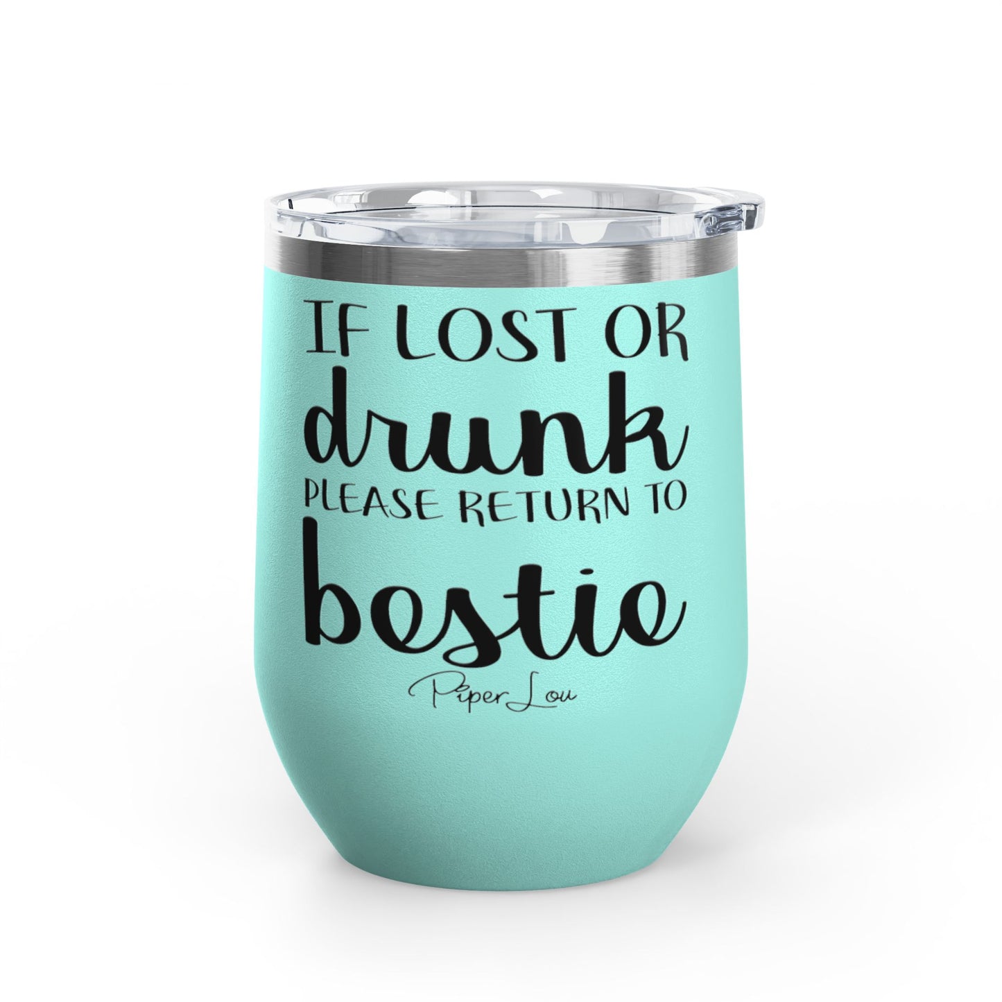 If Lost Or Drunk Return To Besite 12oz Premium Insulated Tumbler