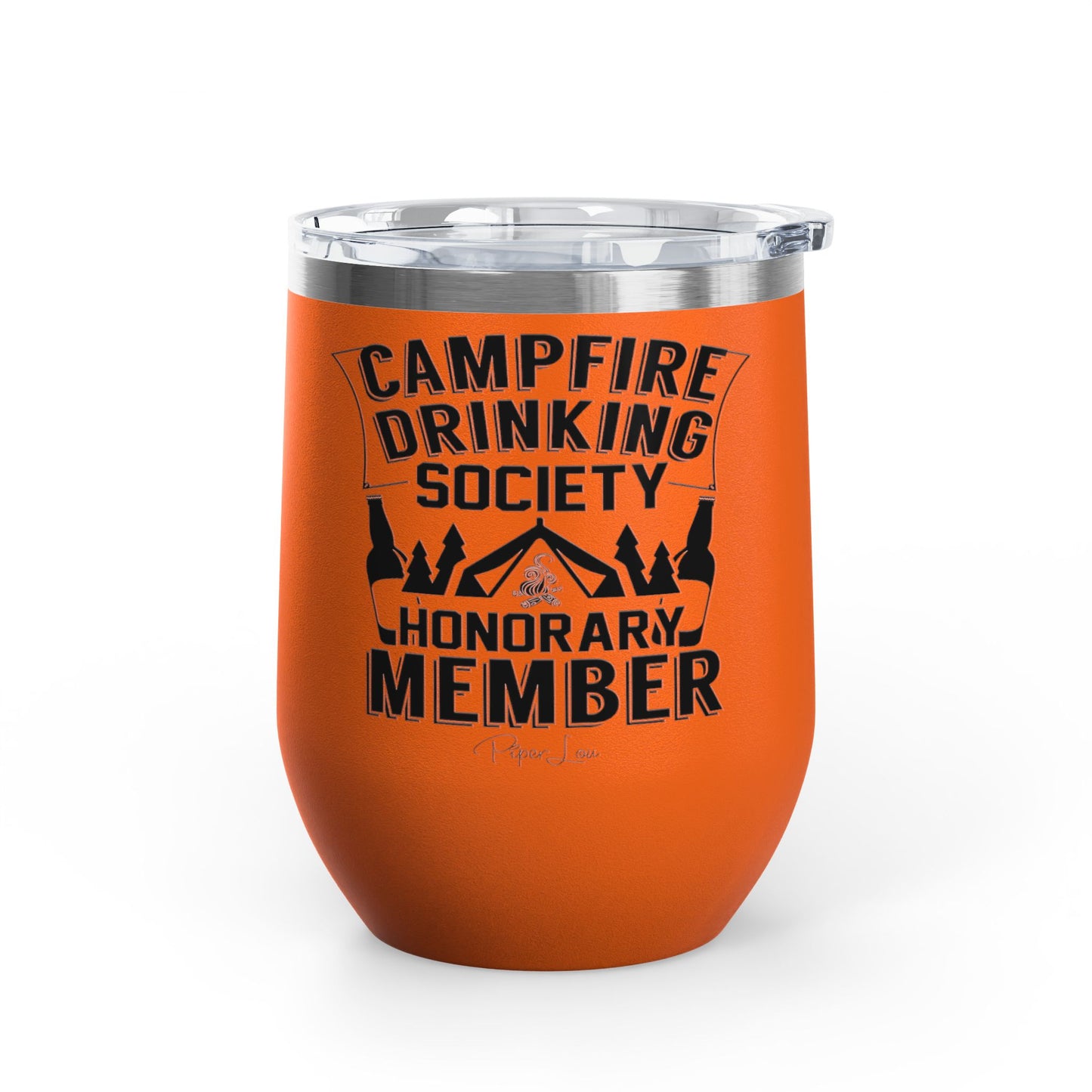 Campfire Drinking Society Honorary Member 12oz Premium Insulated Tumbler