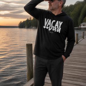 Vacay Dad Hooded Long Sleeve Tee — lifestyle hero