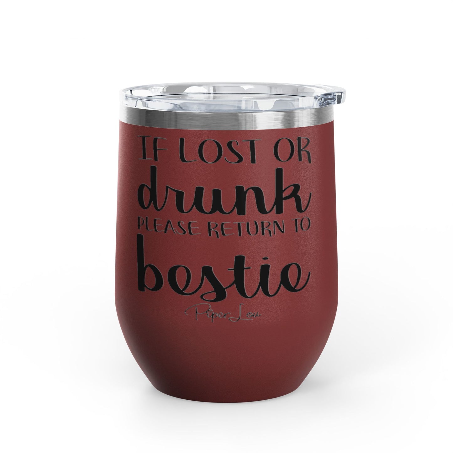 If Lost Or Drunk Return To Besite 12oz Premium Insulated Tumbler