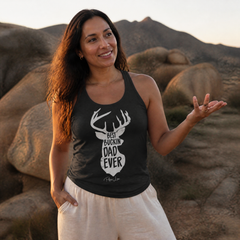 Best Buckin' Dad Tank Top — lifestyle hero