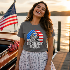 Ben Drankin Tequila Premium Tee — lifestyle hero