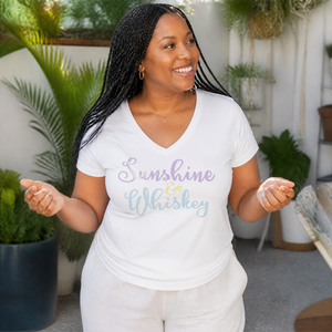Women's Graphic V-Neck