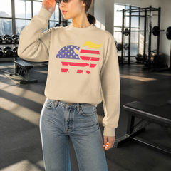 Trumplican Graphic Crewneck Sweatshirt — lifestyle hero