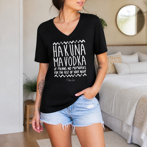 Women's Graphic V-Neck