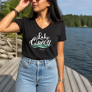 Women's Graphic V-Neck