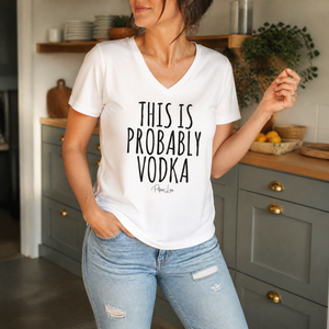 Women's Graphic V-Neck