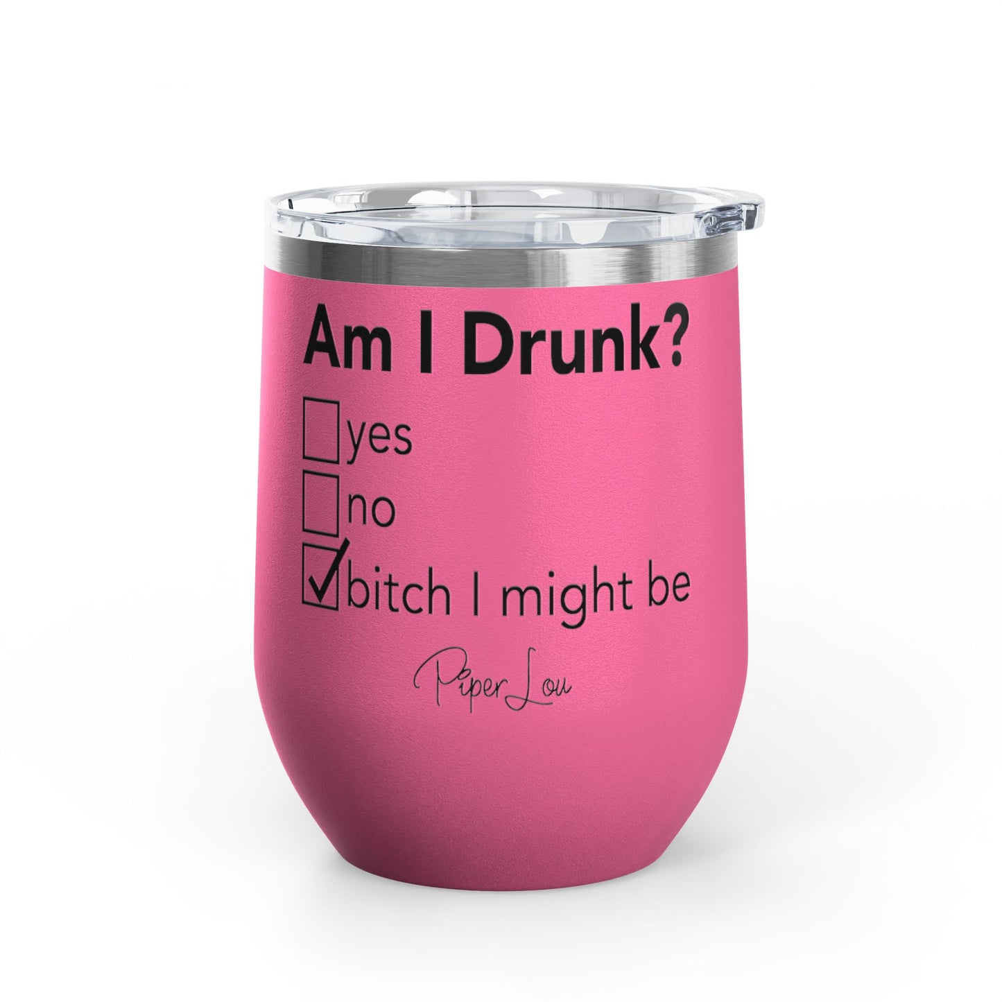 Am I Drunk Checklist 12oz Premium Insulated Tumbler