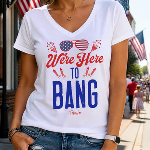 Women's Graphic V-Neck