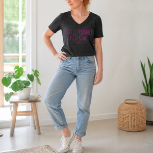 Women's Graphic V-Neck