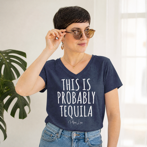 Women's Graphic V-Neck