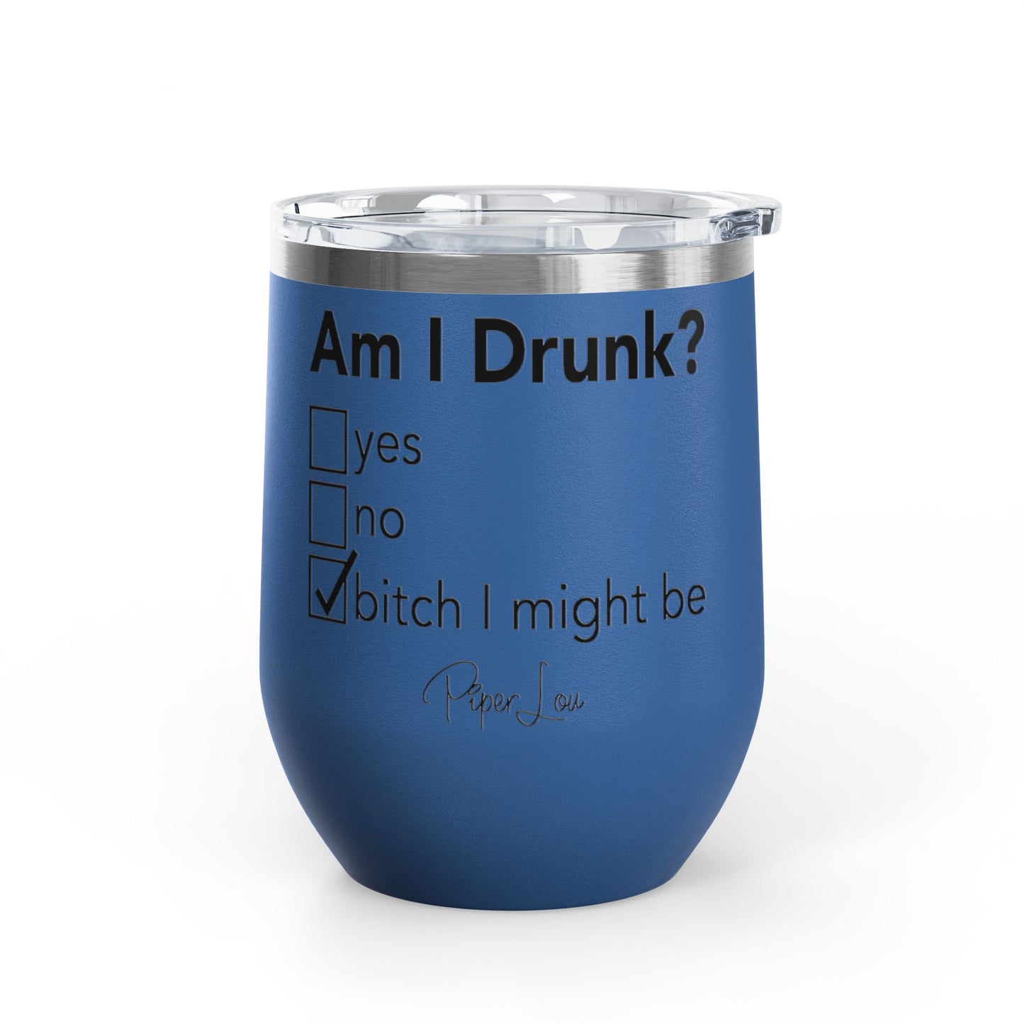 Am I Drunk Checklist 12oz Premium Insulated Tumbler